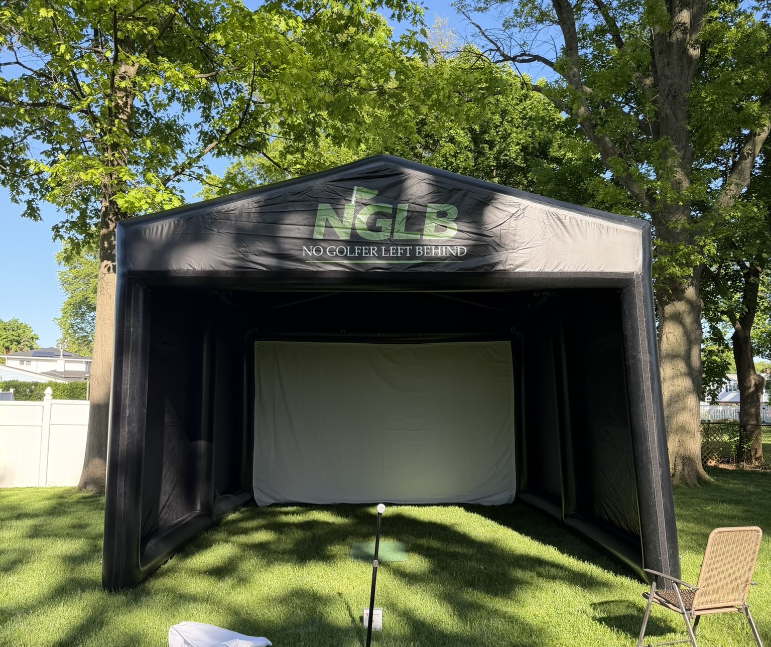 NGLB Mobile Golf Simulator